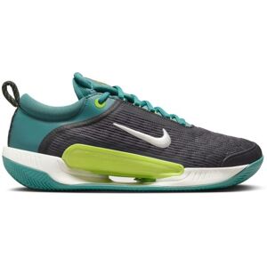 Chaussures de tennis pour hommes Nike Zoom Court NXT Clay - mineral teal/sail/gridiron/bright cactus multicolor 45 male - Publicité