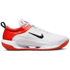 Chaussures de tennis pour hommes Nike Zoom Court NXT HC - white/black/picante red/fuchsia dream blanc 46 male - Publicité