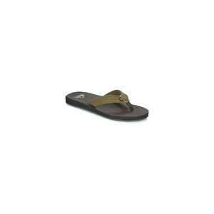 Tongs Quiksilver CARVER SUEDE CORE Kaki 45 hommes - Publicité