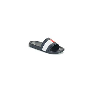 Claquettes Tommy Hilfiger RUBBER TH FLAG POOL SLIDE Marine 41 hommes - Publicité