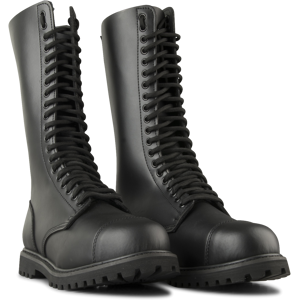 Brandit Bottes 20 Oeillets Brandit Phantom Noires -