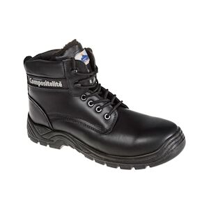 Portwest - Chaussures de sécurité montantes en composite fourrées THOR S3 CI Noir Taille 4545