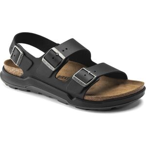 Birkenstock Milano Crosstown Oiled Leather - Sandales homme Black 37 - Normal - Publicité