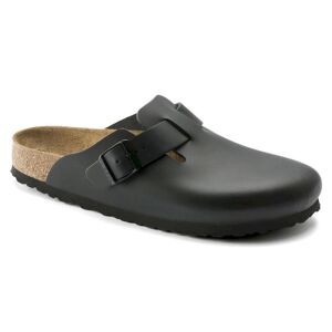 Birkenstock Boston Natural Leather - Sandales Black 42 - Normal - Publicité