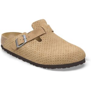 Birkenstock Boston LEVE - Sandales Emboss Dots New Beige 37 - Étroit - Publicité