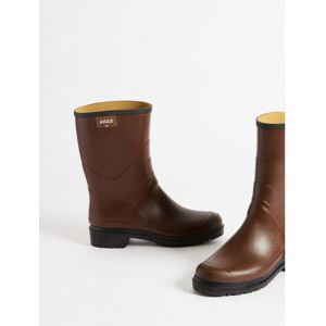 Aigle Bison 2 - Bottes de pluie homme Marron 42 - Publicité