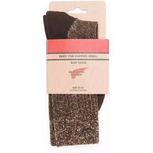 RED WING SHOES Chaussettes Deep Toe Capped Wool Marron - Red Wing