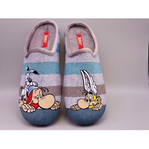 35 22 A13 Asterix et Obelix homme pantoufles LA MAISON DE L'ESPADRILLE - Publicité