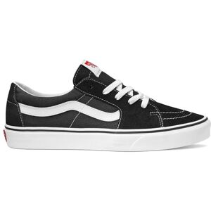 Vans - Sk8-Low - Baskets taille 9, blanc/noir - Publicité