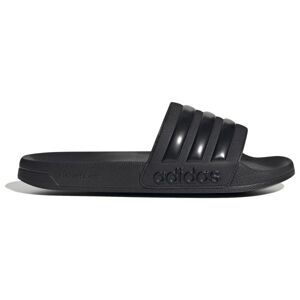 adidas - Adilette Shower - Sandales taille 4, noir/gris - Publicité