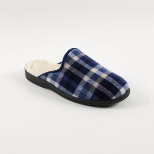 Blancheporte Mules homme fourrées - jusqu'au 47 - Blancheporte Bleu 46