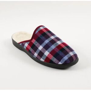 Blancheporte Mules homme fourrées - jusqu'au 47 - Blancheporte Rouge 42