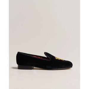 Bowhill & Elliott Albert Rampant Lion Pumps Black