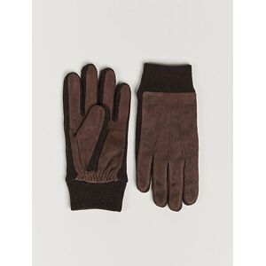 Hestra Geoffery Suede Wool Tricot Glove Espresso