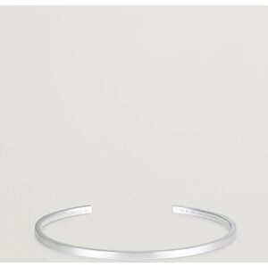 LE GRAMME Ribbon Bracelet Brushed Sterling Silver 7g