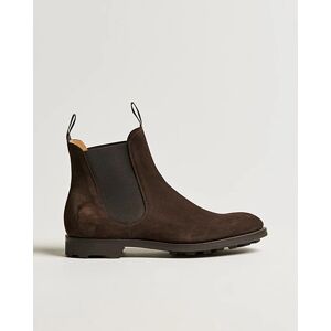 Edward Green Newmarket Suede Chelsea Boot Espresso