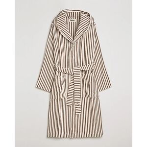 Organic Terry Hooded Bathrobe Kodiak Stripes