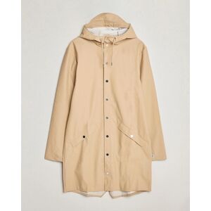 RAINS Long Jacket Sand