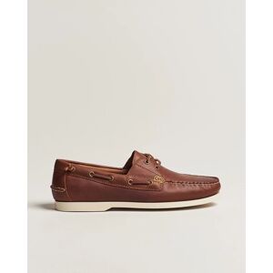 Polo Ralph Lauren Merton Leather Boat Shoe Tan