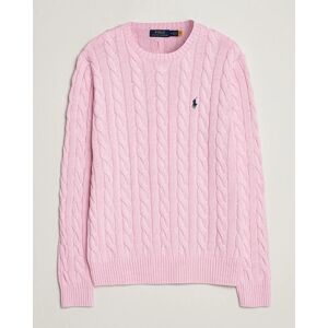 Polo Ralph Lauren Cotton Cable Pullover Carmel Pink