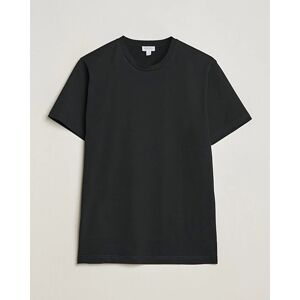 Sunspel Riviera Midweight Tee Black