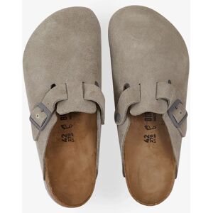 Birkenstock Boston Suede Stone Coin gris 42 homme