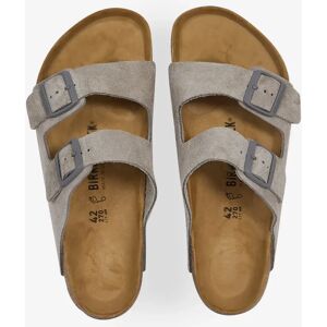 Birkenstock Arizona Suede Stone Coin gris 42 homme