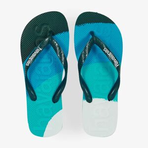 Havaianas Top Logomania Colors Ii bleu/blanc 39/40 homme - Publicité