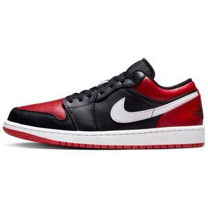 Chaussures Nike Jordan 1 Low Rouge & Noir Homme - 553558-066 Rouge & Noir 11.5 male - Publicité