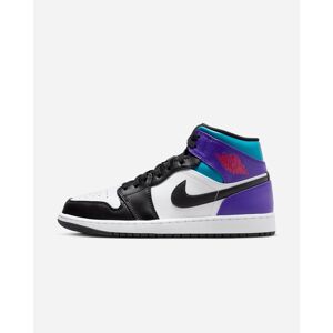 Nike Chaussures Nike Air Jordan 1 Mid Blanc/Noir/Bleu Homme - DQ8426-154 Multicolore 9 male