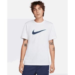 Nike T-shirt Nike Sportswear Blanc & Bleu Homme - FN0248-101 Blanc & Bleu M male