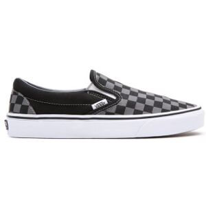 Vans pour homme. VN000EYEBPJ1 Baskets classiques à enfiler noires, grises (38), Tissu, Plat, Aucun, Casuel - Publicité