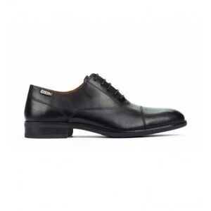 Pikolinos pour homme. M7J-4184 Mocassins en cuir Bristol noir (43), Plat, Lacets, Casuel - Publicité