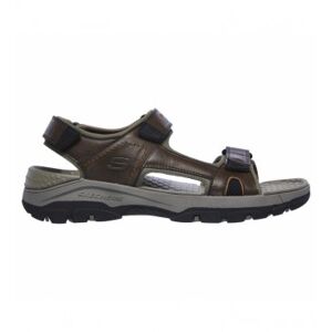 Skechers pour homme. 204106 Sandales Tresmen Hirano Brown (42), Marron, Plat, 1 à 3 cm, Velcro, Casuel - Publicité