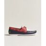 Polo Ralph Lauren Merton Leather Boat Shoe Red/White/Blue