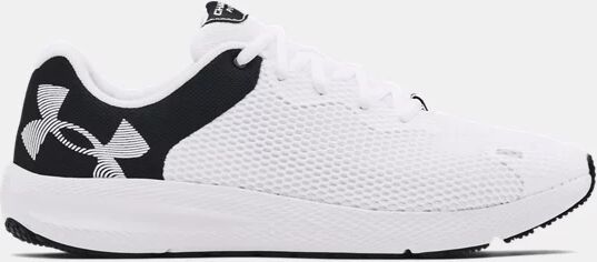 Under Armour Men's UA Charged Pursuit 2 Big Logo Running Shoes White Size: (6.5)