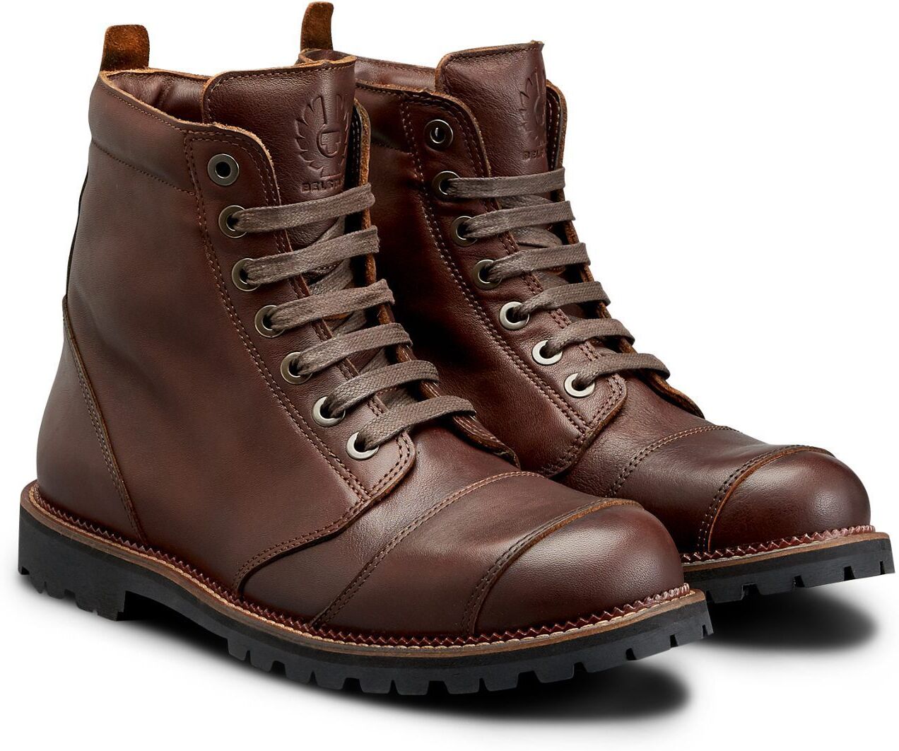 Belstaff Resolve Motorcycle Boots  - Brown