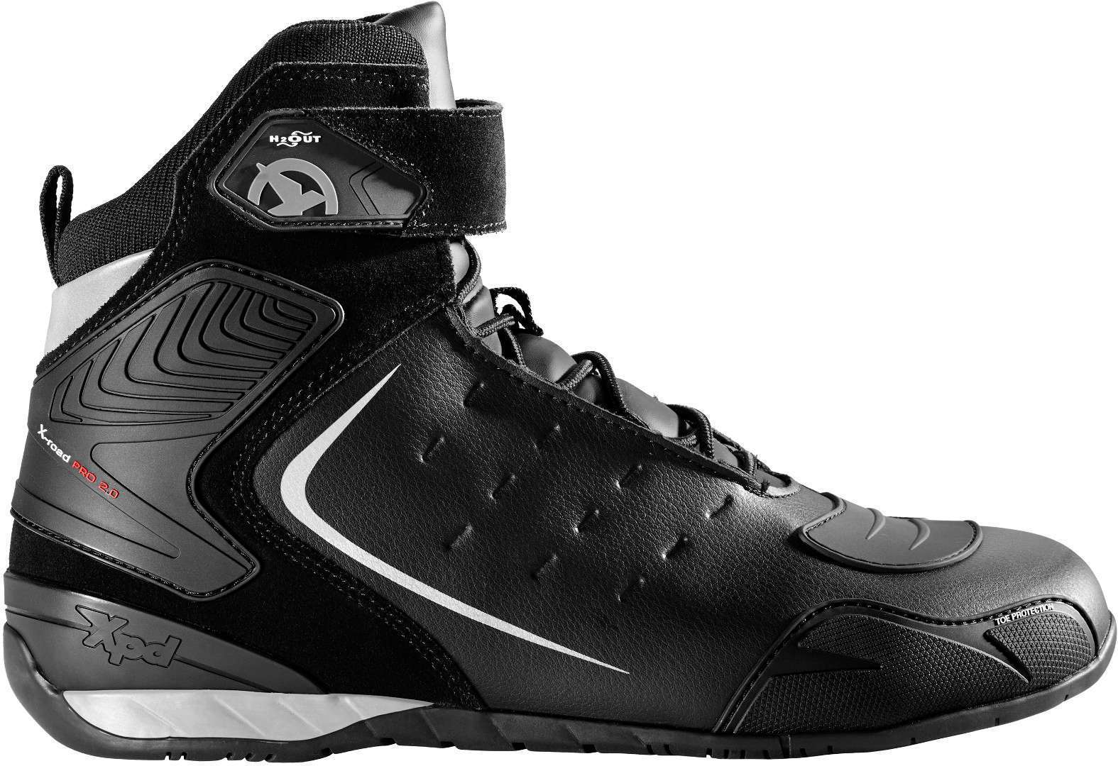 Xpd X-Road H2out Motorcycle Shoes  - Black