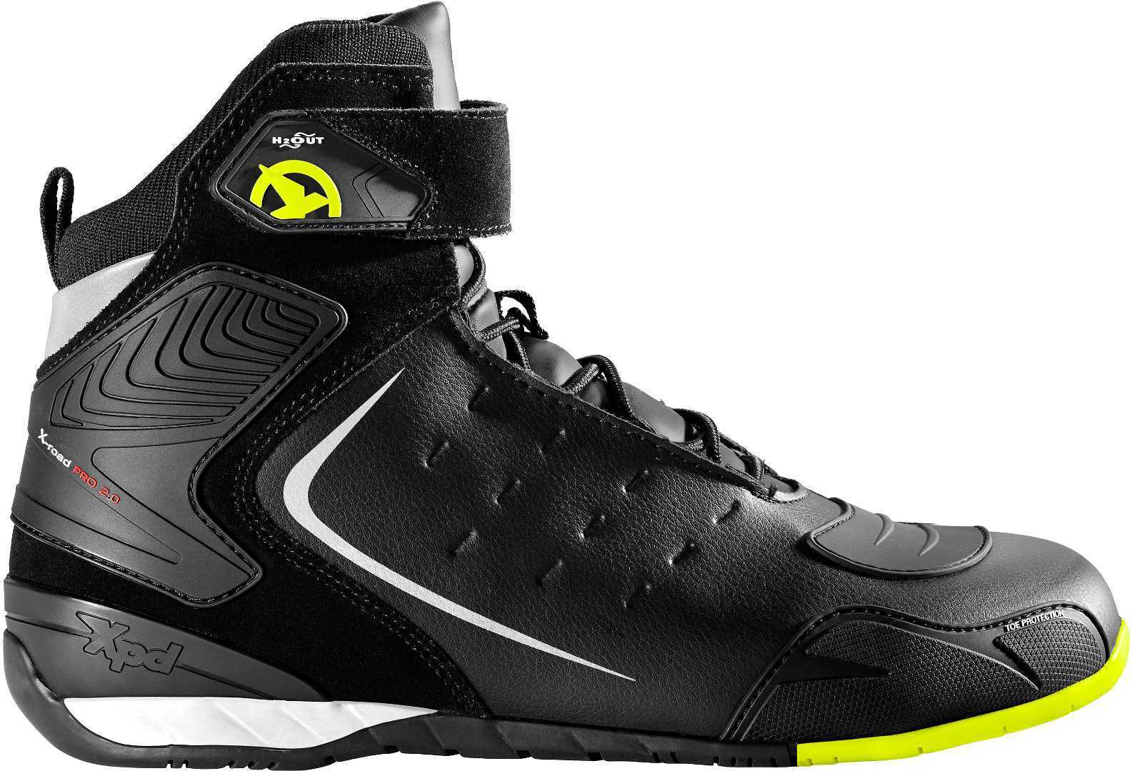 Xpd X-Road H2out Motorcycle Shoes  - Yellow