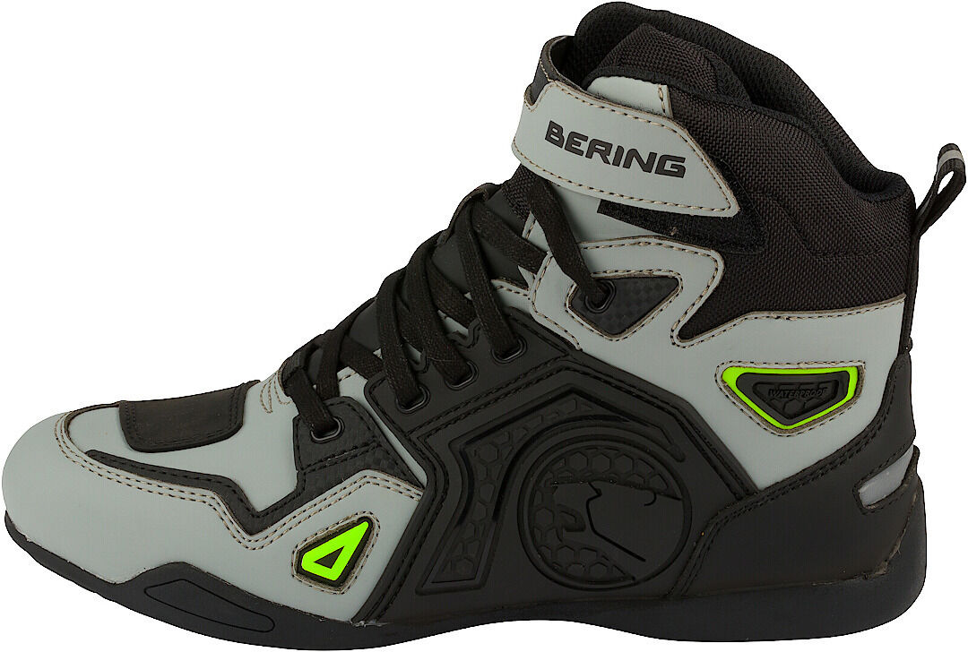 Bering Horace Motorcycle Boots  - Black Grey Green