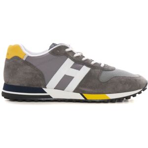 Hogan Sneakers Grigio-giallo Uomo 10