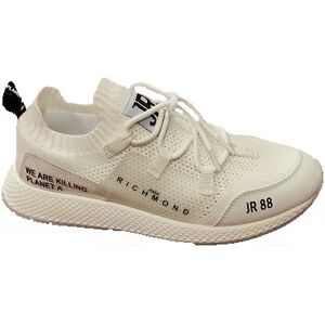 JOHN RICHMOND Scarpe Uomo Art 10135 Cp A Colore Bianco Misura A Scelta BIANCO