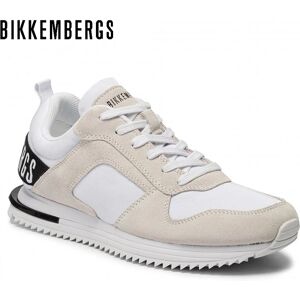 BIKKEMBERGS Scarpe Uomo Art B4bkm0028 White Colore Foto Misura A Scelta WHITE 41