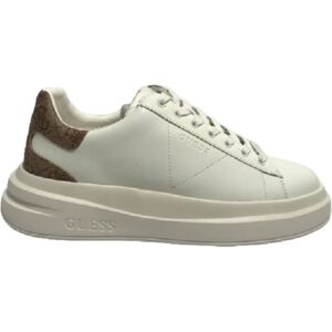 Guess Scarpe Uomo Art Fmpviba Alea12 WHITE BEIGE BROWN