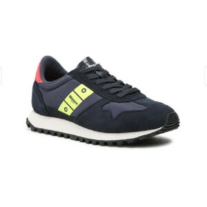 Blauer Scarpa Uomo Art. S3dawson02/nys P-E 23 Colore Foto Misura A Scelta NAVY/NEON YELLOW/RED