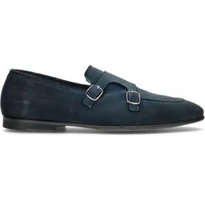 PAWELK'S Fibbiata uomo blu in suede BLU 44