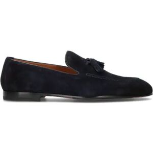 DOUCAL'S Mocassino uomo blu in suede BLU 43