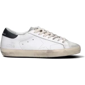 GOLDEN GOOSE SUPER-STAR SKATE Sneaker uomo bianca/nera in pelle BIANCO 41