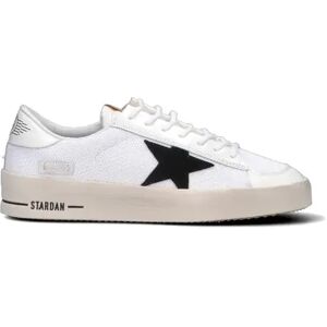 GOLDEN GOOSE STARDAN Sneaker uomo bianca in pelle BIANCO 41