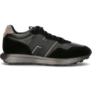 Hogan Sneaker uomo nera in pelle NERO 42